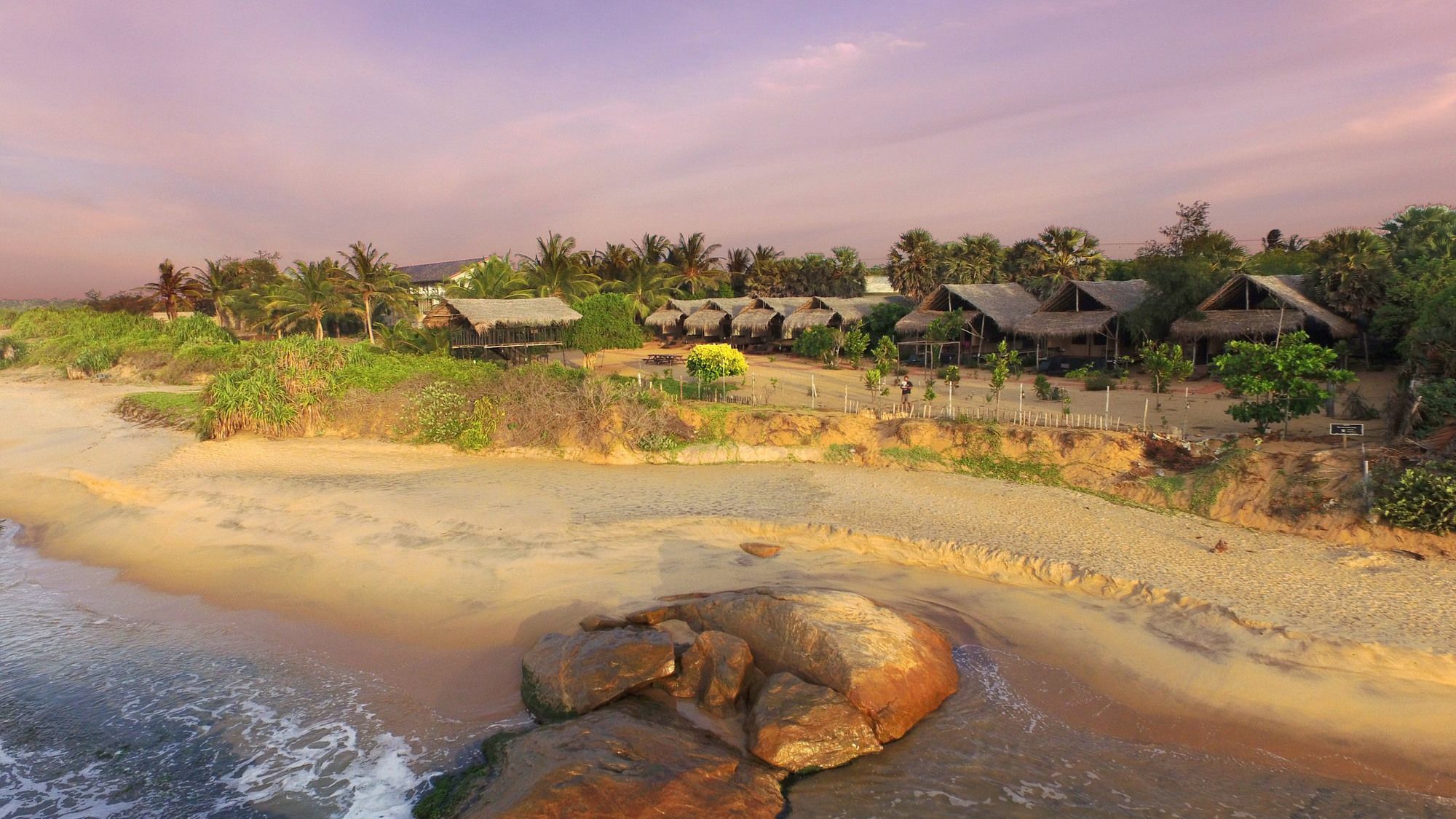 The Beach Camp Yala Kirinda  Exterior foto
