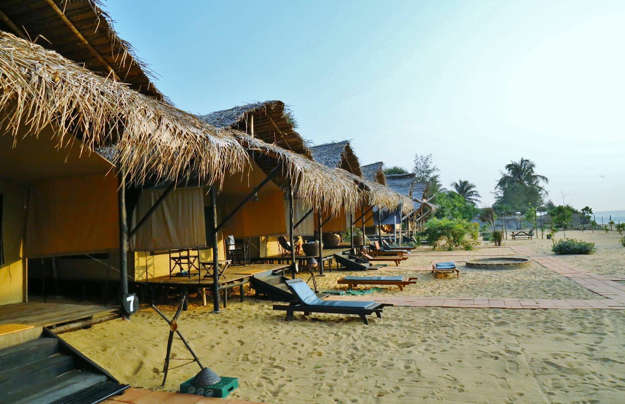 The Beach Camp Yala Kirinda  Exterior foto