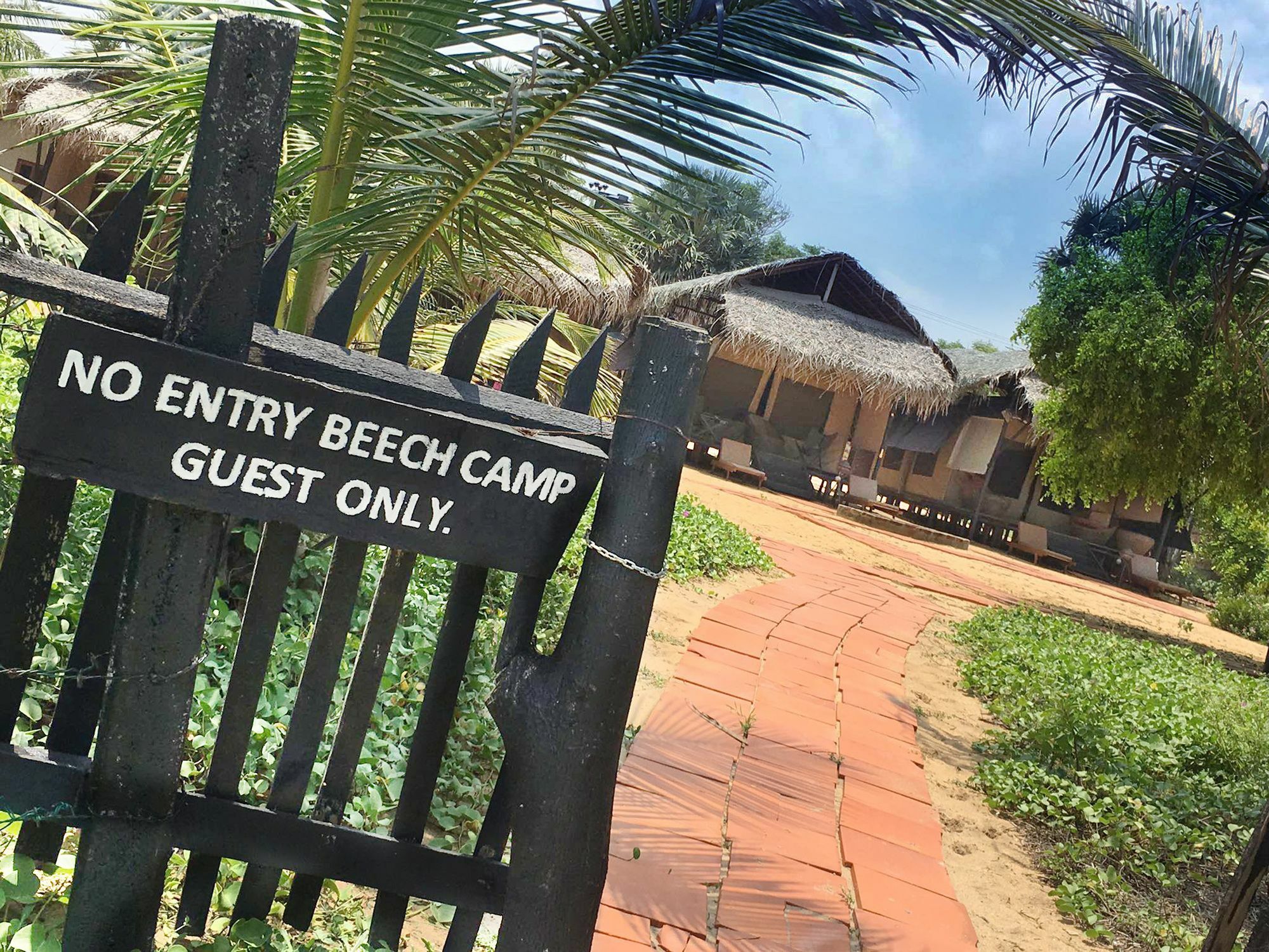 The Beach Camp Yala Kirinda  Exterior foto