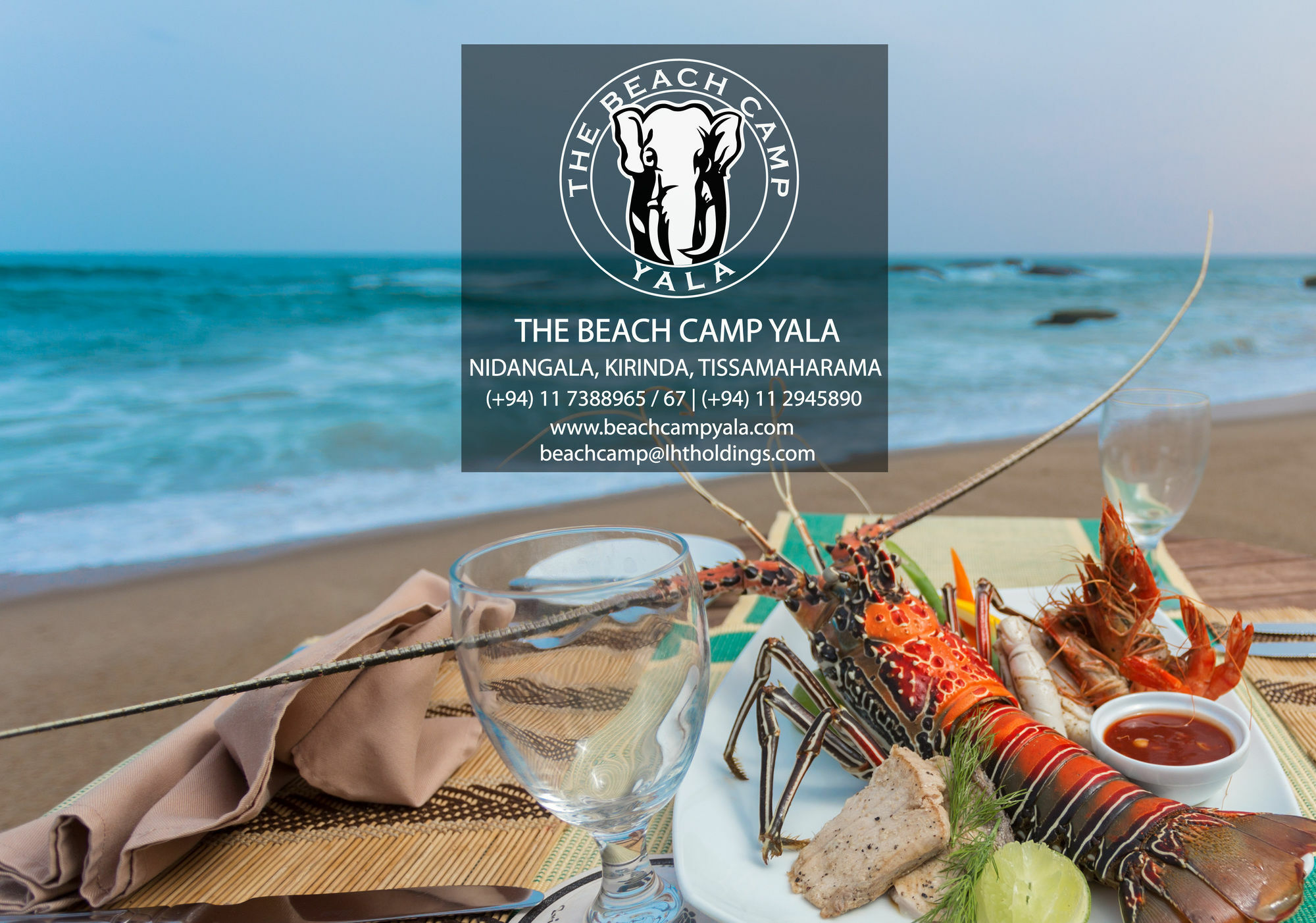 The Beach Camp Yala Kirinda  Exterior foto